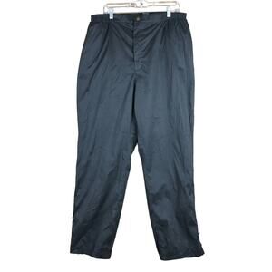 Vintage Sunice Men Pants Black Rain Golf Performance Athletic Water Resistant XL